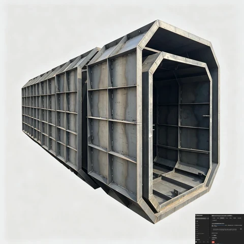 Underground Culvert Steel Shuttering