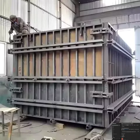Precast Concrete Modular Building & House Molds