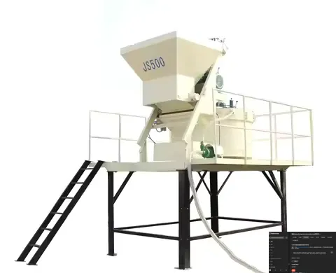 JS500 Forced Concrete Mixer