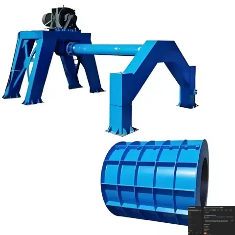 Full Set Suspension Roller Concrete Pipe Production Line