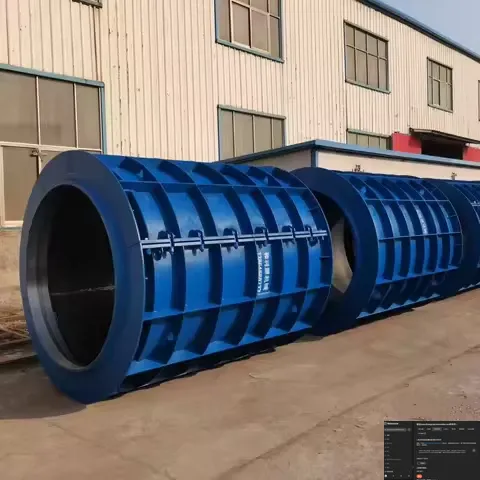 Round Precast Concrete Pipe Steel Mold