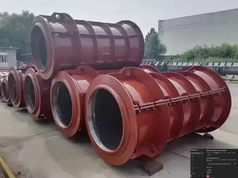 Customized 1000mm Sewage & Culvert Concrete Pipe Mould