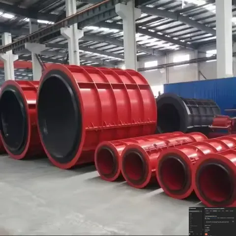 400mm–600mm Steel Moulds for Precast Concrete Pipe