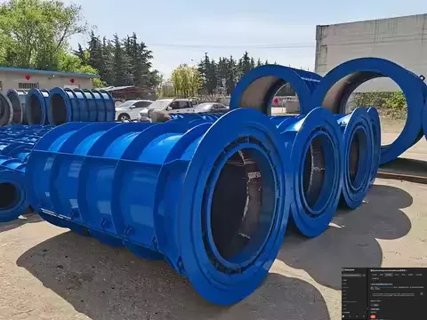 Round Steel Molds for Reinforced Concrete Pipe