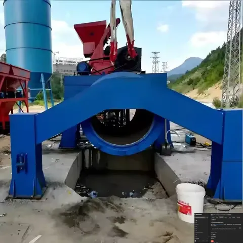 Suspension Roller Concrete Pipe Machine