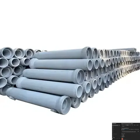 Precast Concrete & Cement Pipe Making Machine