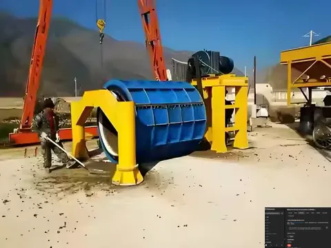 Suspension Roller Concrete Pipe Making Machine