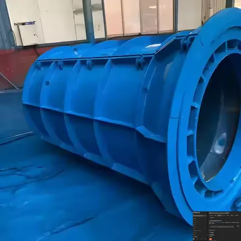 Prefabricated Concrete Pipe Steel Formwork