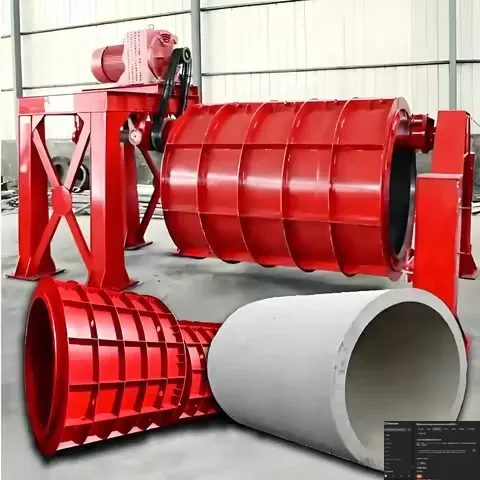 XG Series Suspension Roller Cement Pipe Machine