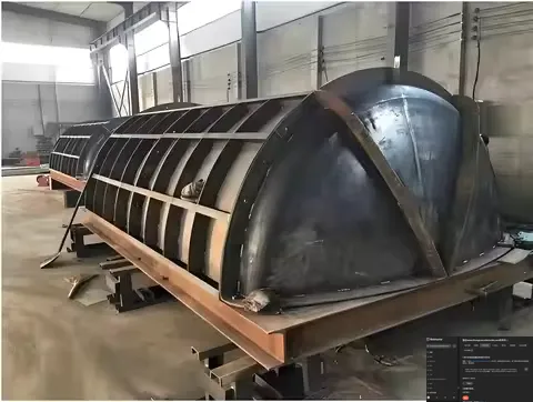 Heavy-Duty Steel Reinforced Precast Septic Tank Mould