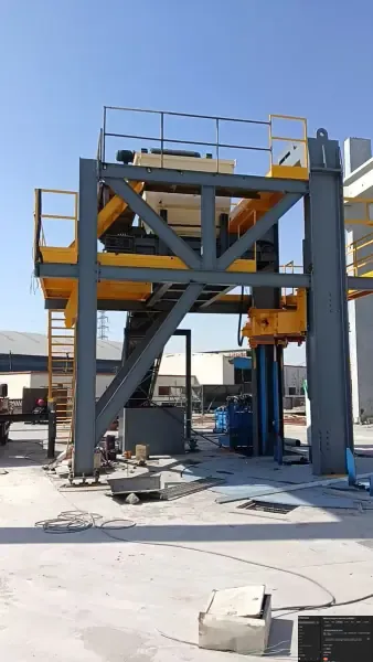 Rising Core Vibration Cement Pipe Machine