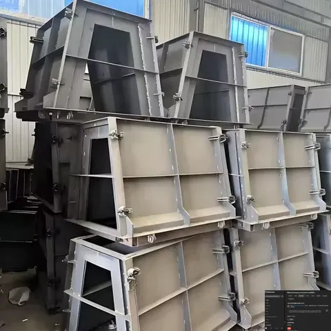 Custom Precast Concrete U-Ditch Steel Casting Mold