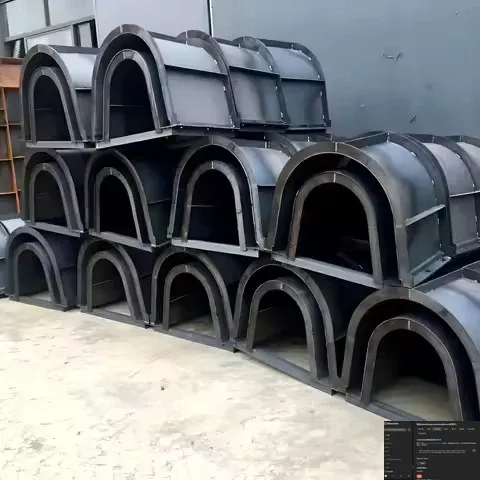 Industrial Steel Waterway & Culvert Concrete Mold