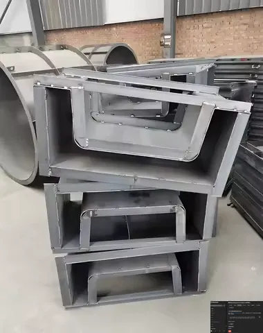 Modular Steel Round Drainage Canal Mold