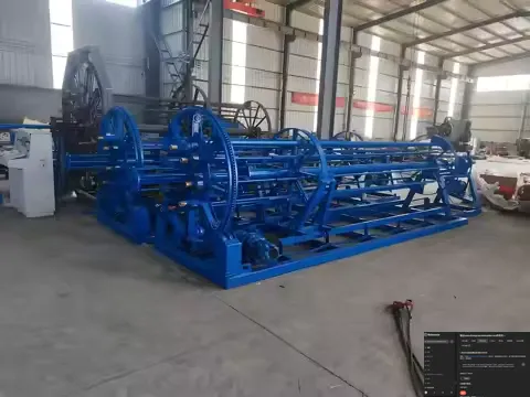 Industrial Steel Rebar Cage Roll Welding Machine