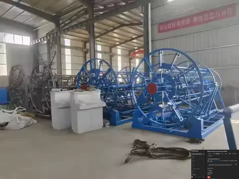 Large-Diameter Concrete Pipe Steel Cage Forming Machine
