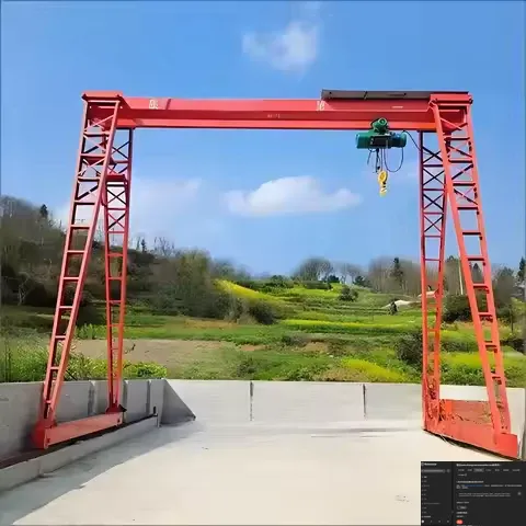 MH Single-Girder Truss Gantry Crane